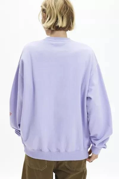 Urban Outfitters Think Positive Icon Graphic Crew Neck Pullover 4
