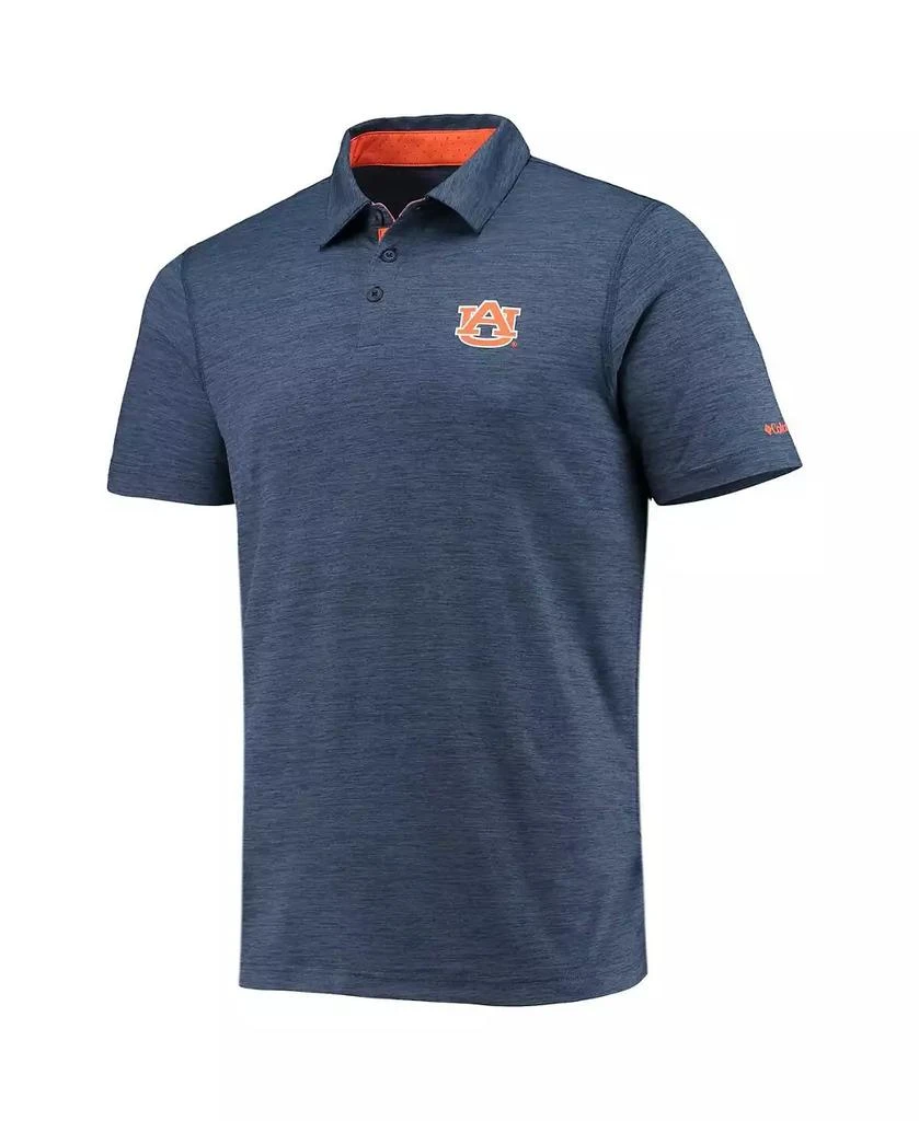 Columbia Men's Navy Auburn Tigers Tech Trail Omni-Shade Polo Shirt 4