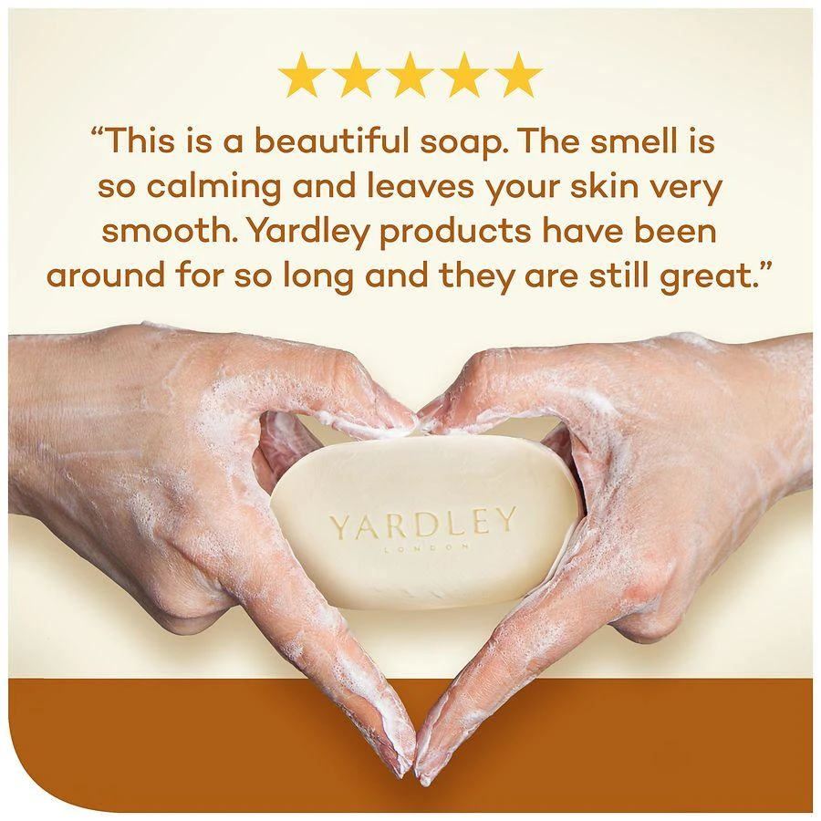 Yardley London Nourishing Bath Bar Creamy Coconut 5
