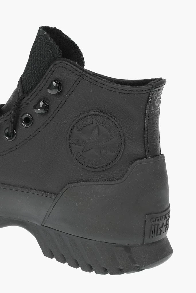 Converse All Star Chuck Taylor Texture Leather High-Top Sneakers 5