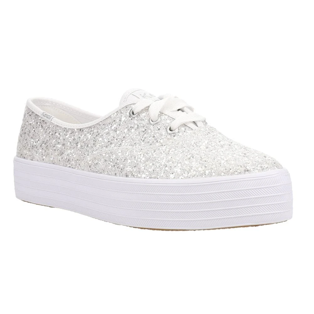 Keds Point Glitter Lace Up Platform Sneakers 2