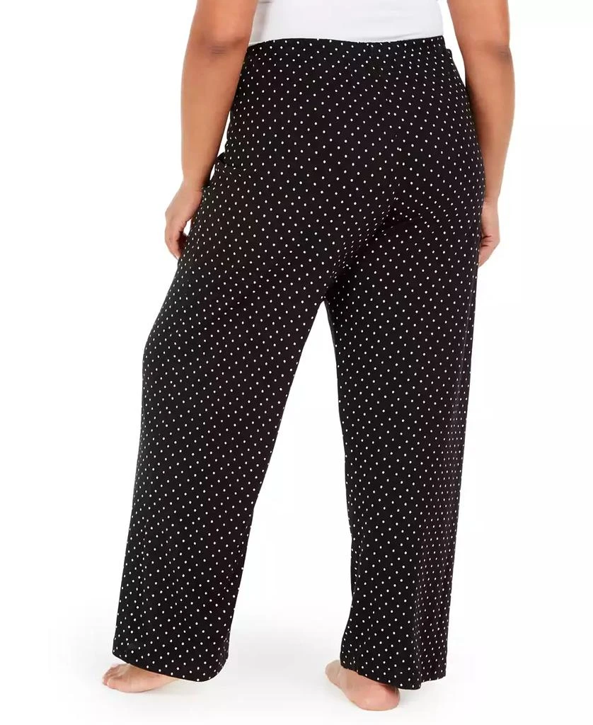 Hue Womens Plus size Sleepwell Printed Knit pajama pant made with Temperature Regulating Technology 2
