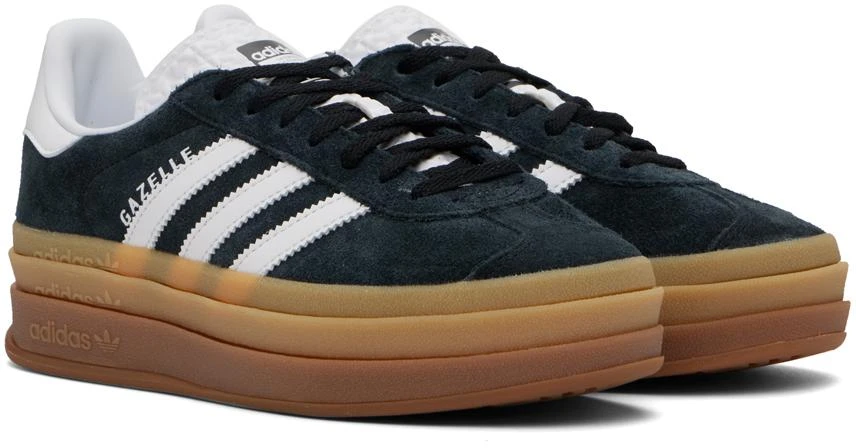 Adidas Black Gazelle Bold Sneakers 4