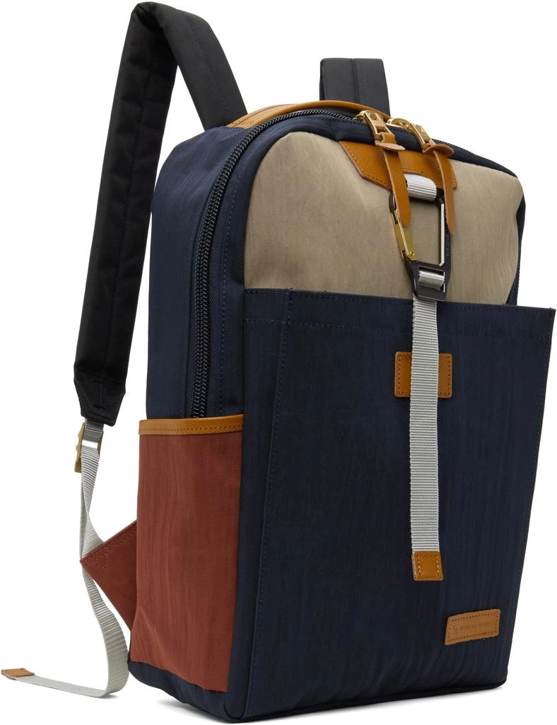 master-piece Navy & Beige Link V2 Backpack 2