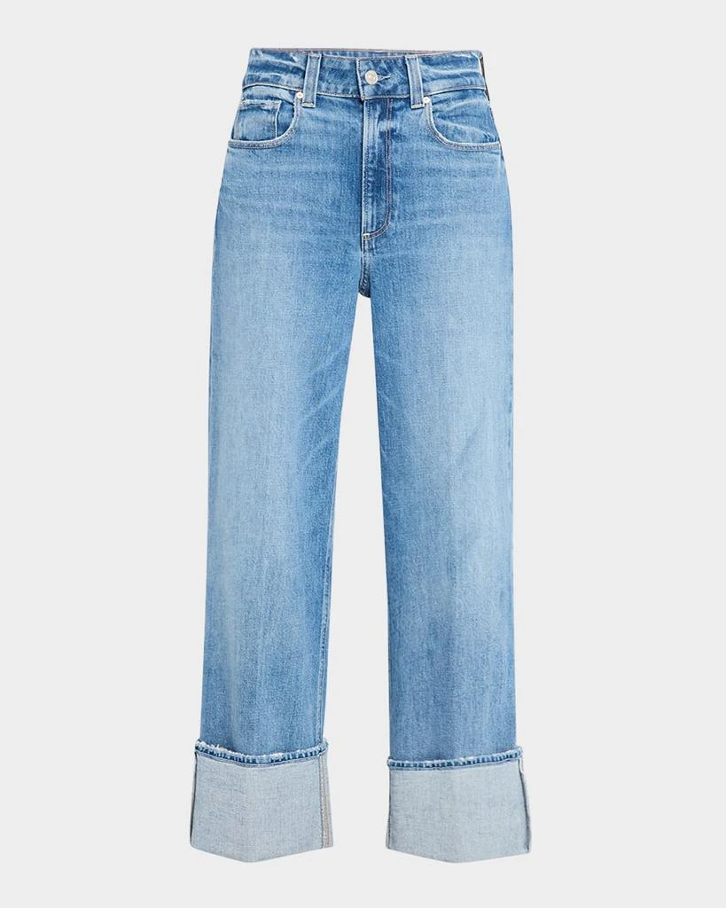 Paige Sasha Ankle Jeans with Wide Cuff 1