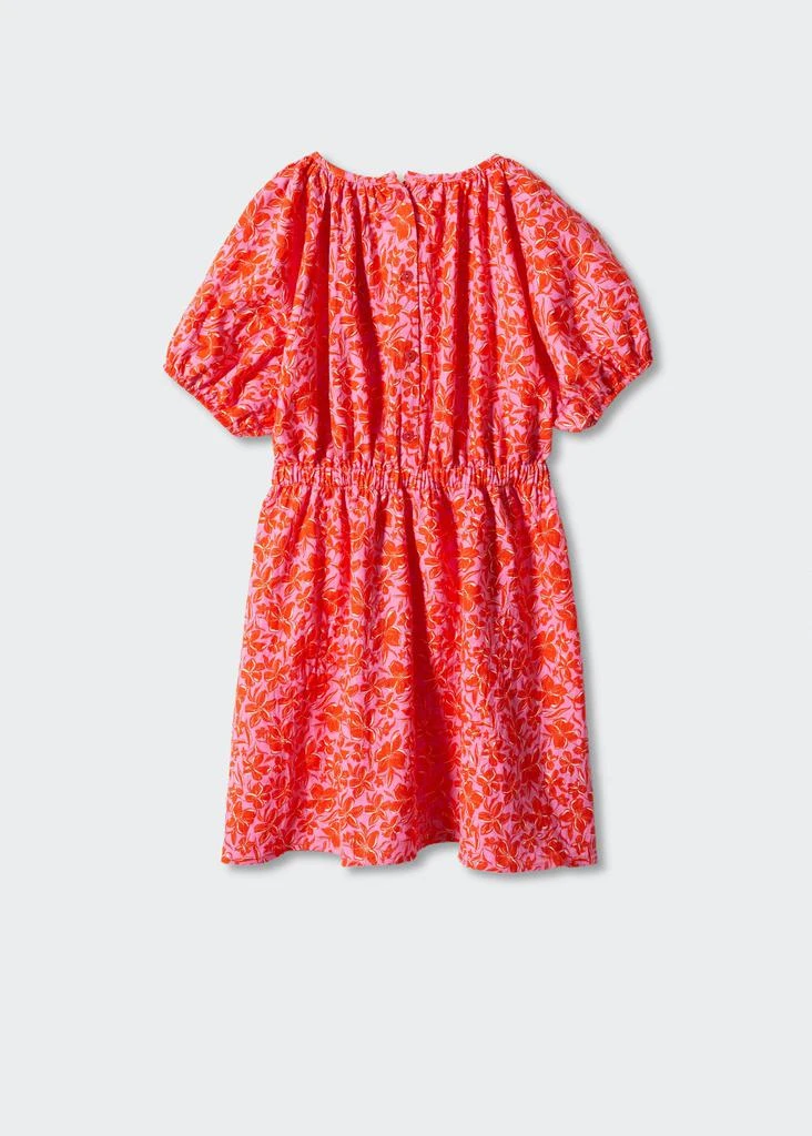 预计3周后发货 Mango Robe Moana-A - Dark Orange - Enfant Fille 4