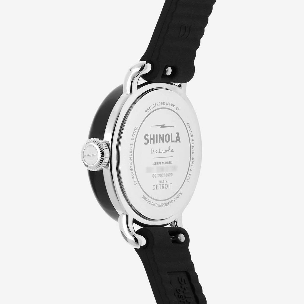 Shinola Shinola The Pee-Wee Detrola Resin and Stainless Steel 25mm Women's Quartz Watch S0120213529 3