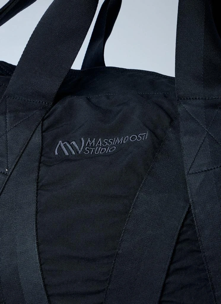Massimo Osti Studio Logo Motif Duffel Bag 4