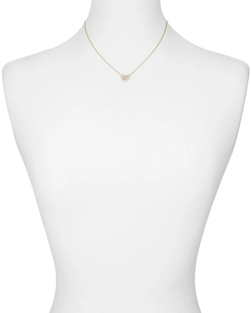 Nadri Valentine
s Day Cluster Heart Necklace, 16" 2