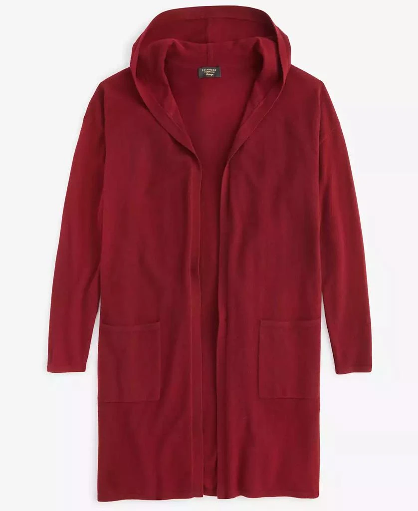 Charter Club Plus Size Hooded 100% Cashmere Cardigan, Created for Macy's 4