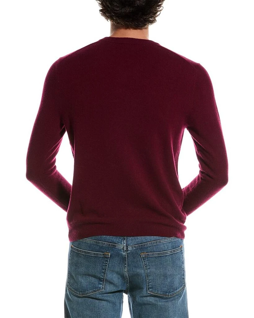 Qi Cashmere Solid Cashmere V-Neck Sweater 2