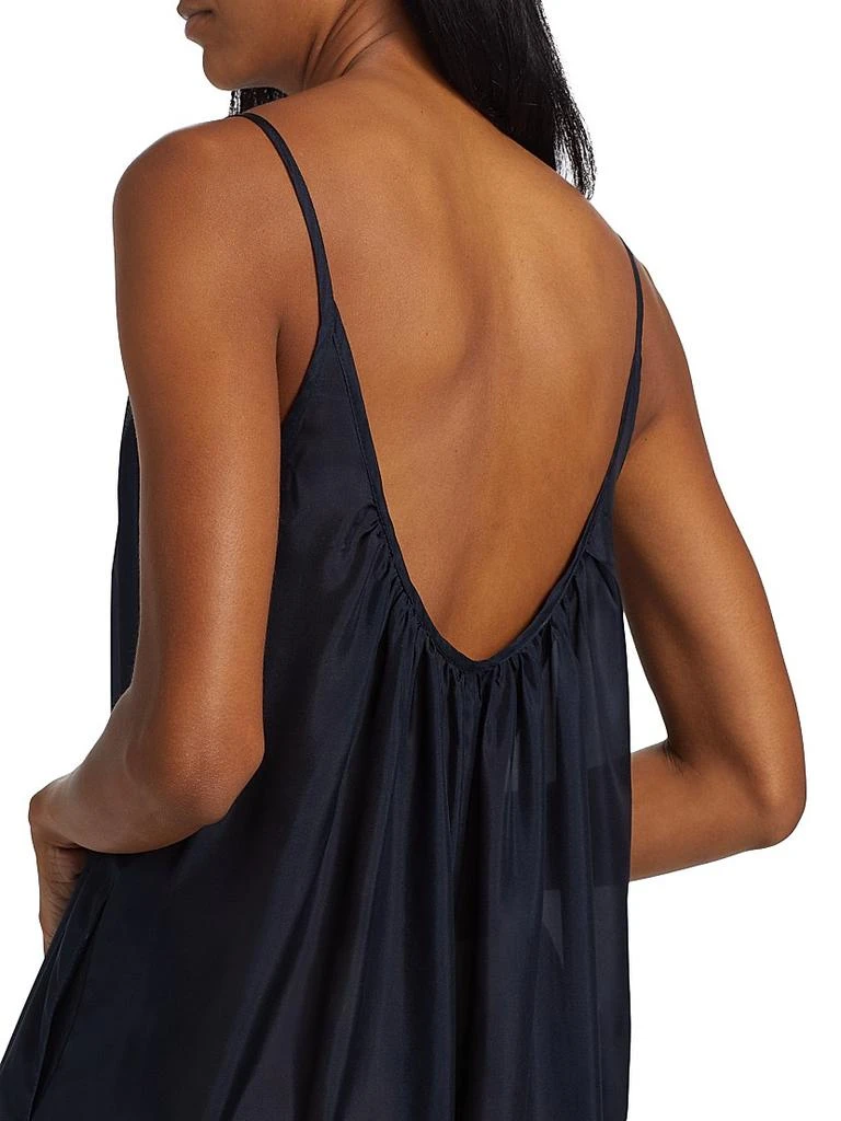 Pour Les Femmes Silk Charmeuse Jumpsuit 6