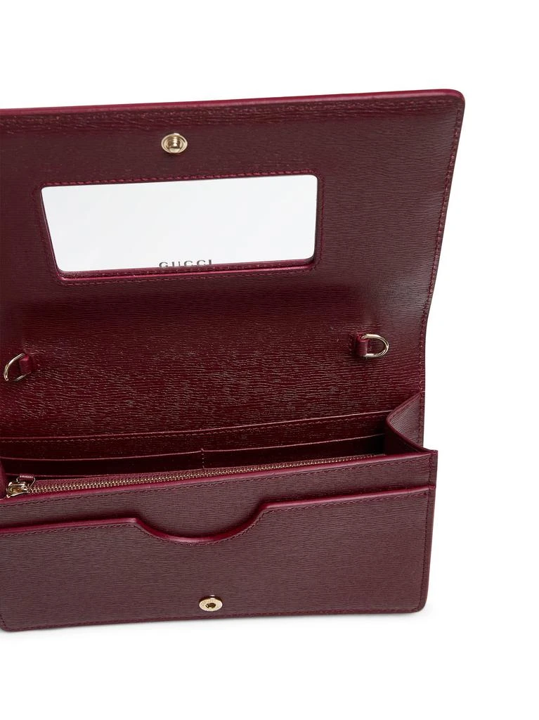Gucci GUCCI | Burgundy wallet on chain | Women | PZ 5