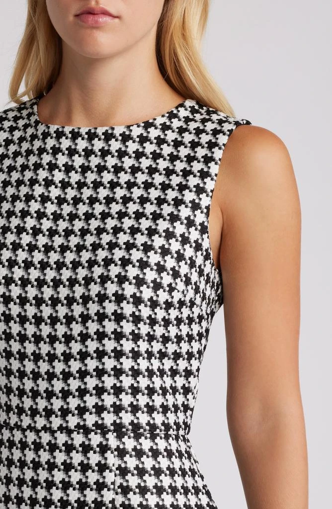 julia jordan Houndstooth Sleeveless Minidress 4