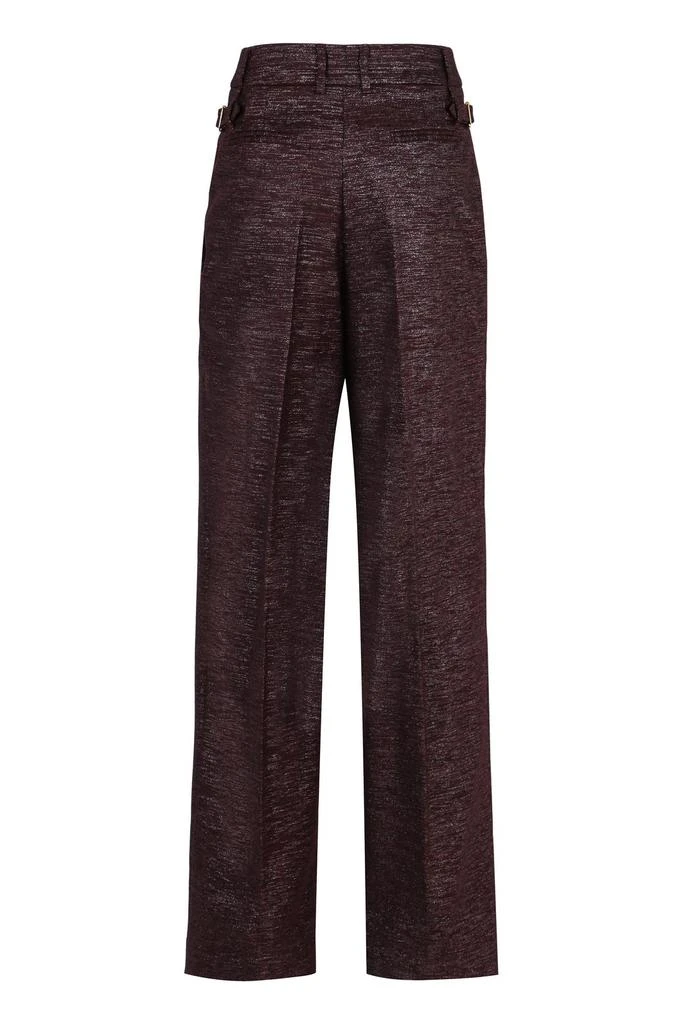 PT01 Pt01 Knitted Lurex Wide Leg Pants 2