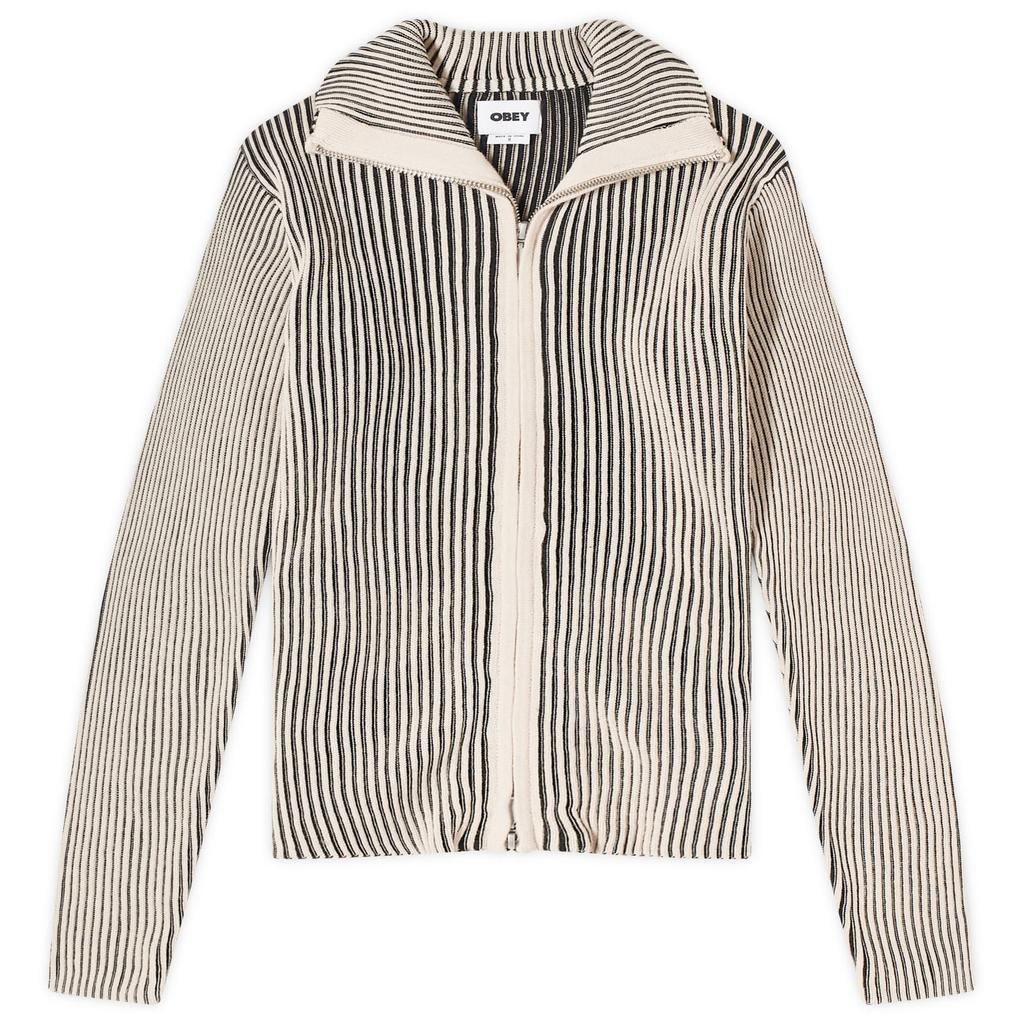 Obey Obey Onyx Ribbed Cardigan