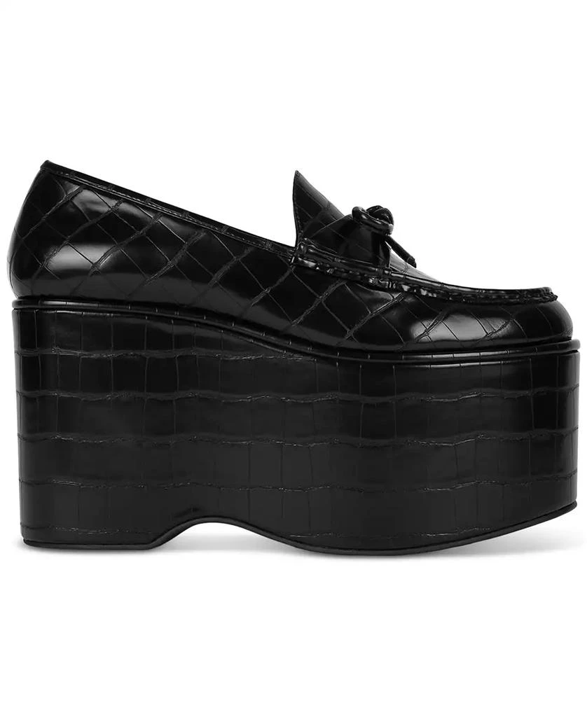 Jeffrey Campbell Soaring High-Flatform Tailored Oxford Loafers 2