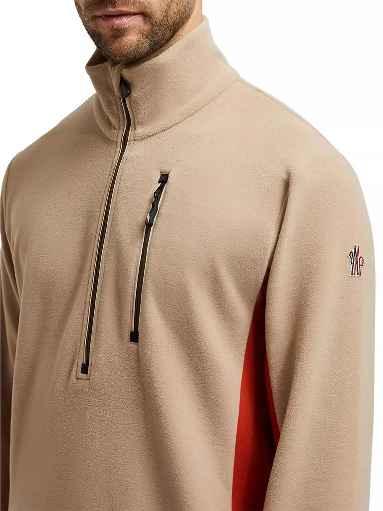 Moncler Polar Fleece Front-Zip Sweatshirt 4