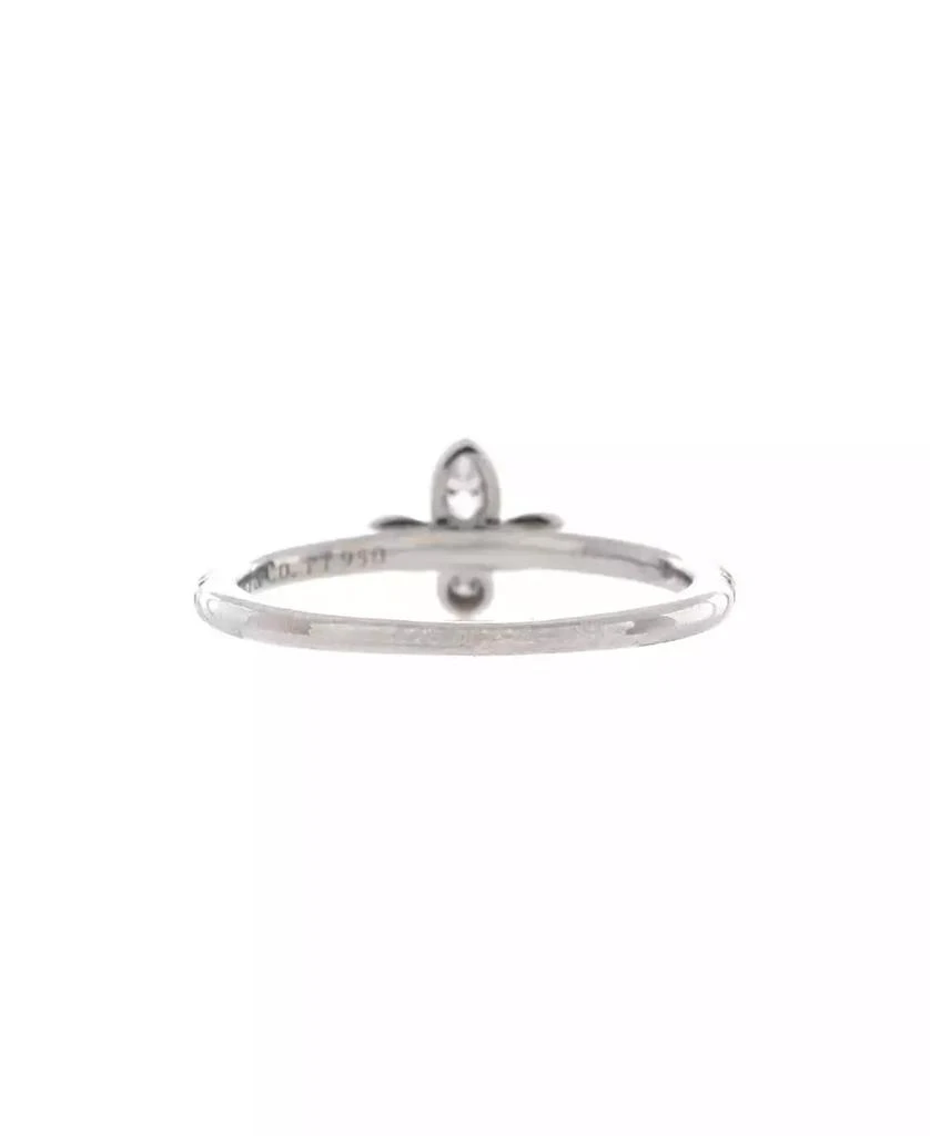 Pre-Owned Tiffany 
Co Fleur de Lis Flower Ring 5