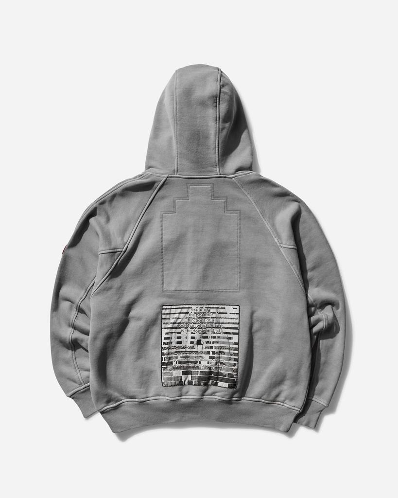Cav Empt Men's Overdye MD Explorer Big Heavy Hoodie Grey