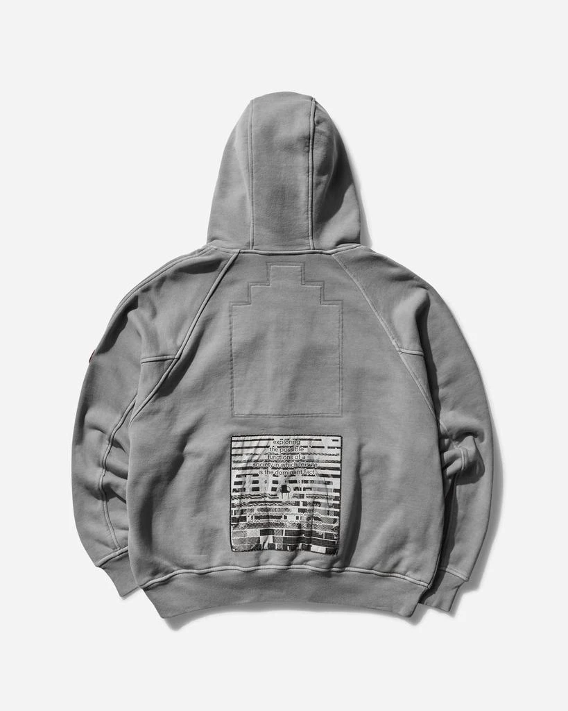 Cav Empt Men's Overdye MD Explorer Big Heavy Hoodie Grey 2