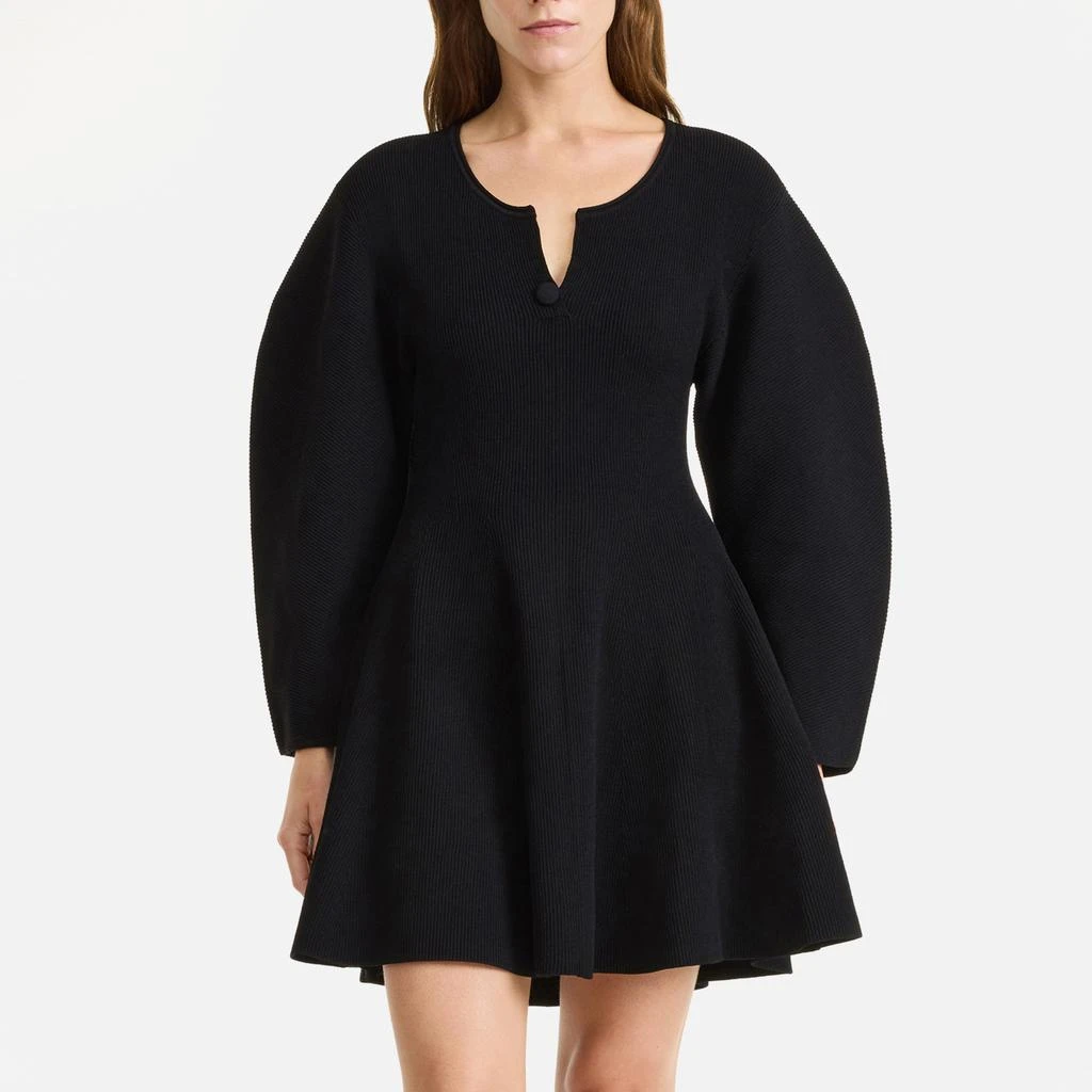 By Malene Birger Francesca Ribbed-Knit Mini Dress 1