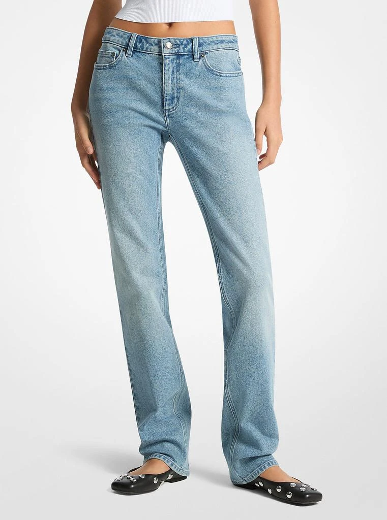 cigarette jeans pants for women Michael Kors Stretch Denim Cigarette Women Jeans