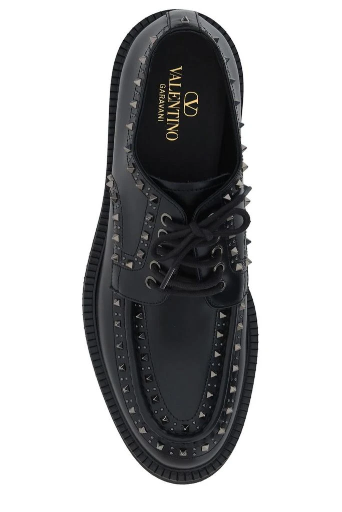 Valentino Valentino Garavani Rockstud Lace-Up Derby Shoes 4