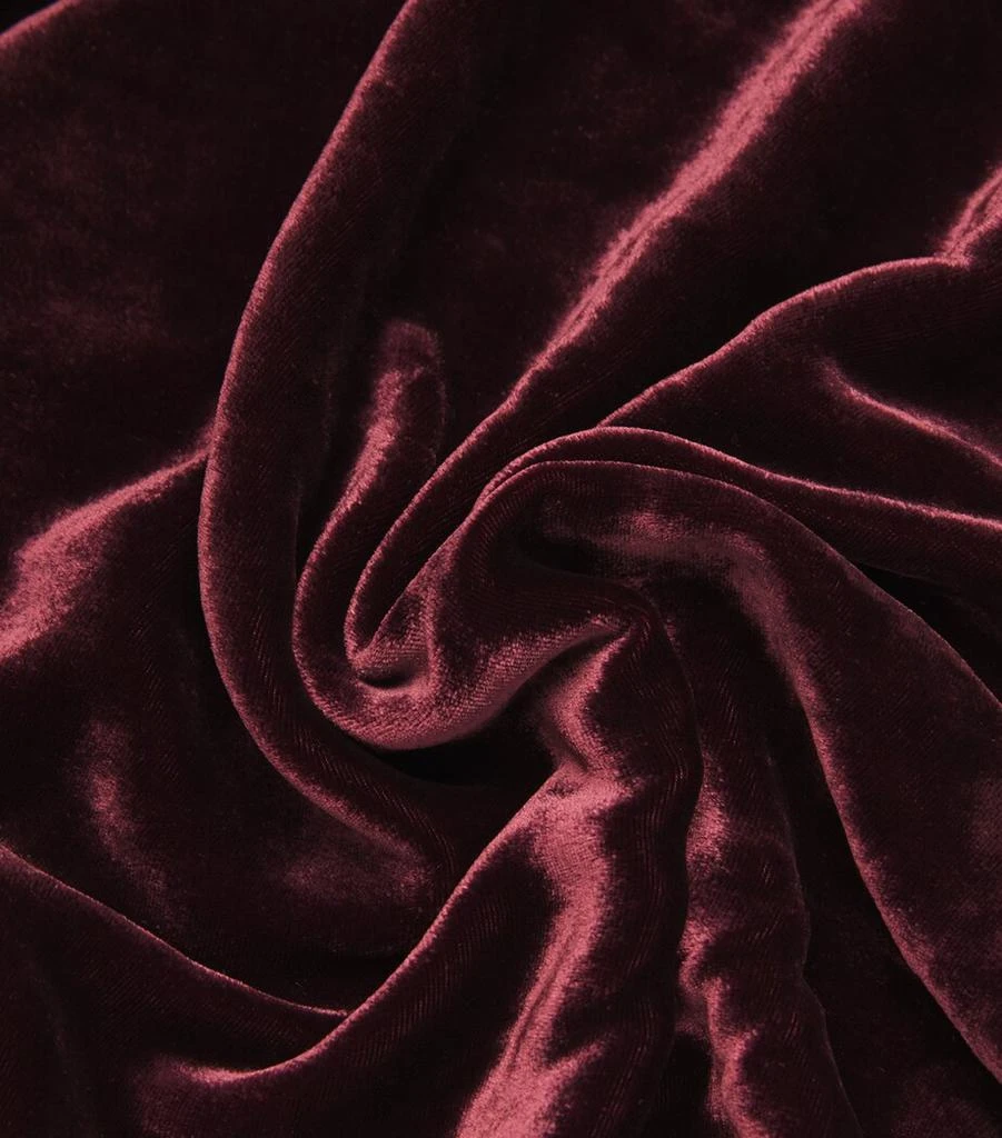 Ralph Lauren Silk-Blend Velvet Maxi Dress 5