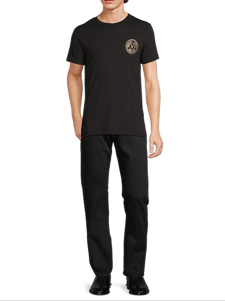 Versace Logo Cotton T-Shirt 2