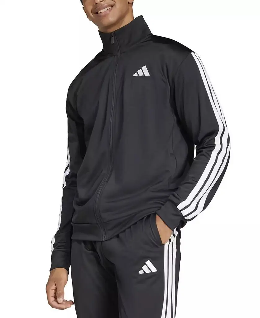 Adidas Men's 3 Stripes Tricot Regular Track Jacket