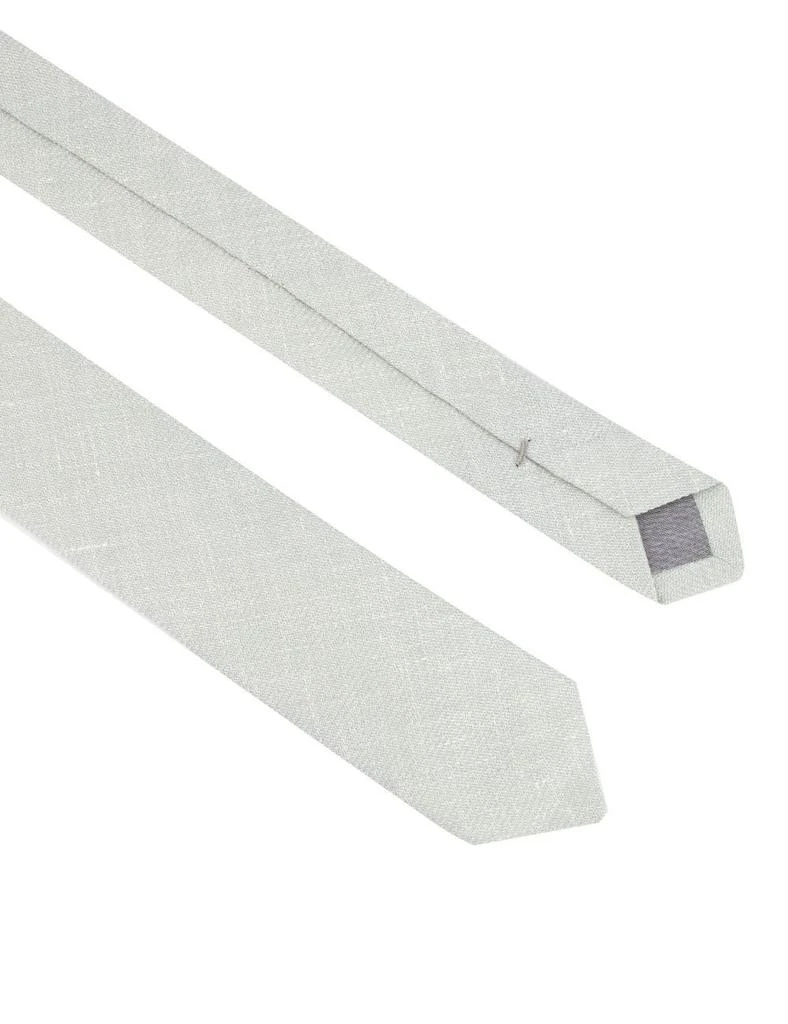 ELEVENTY Eleventy Patterned-Jacquard Pointed Tip Tie 2