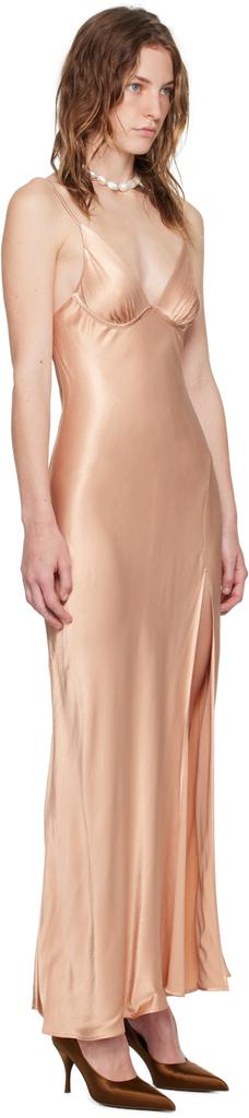 Bec & Bridge Pink Ren Split Maxi Dress