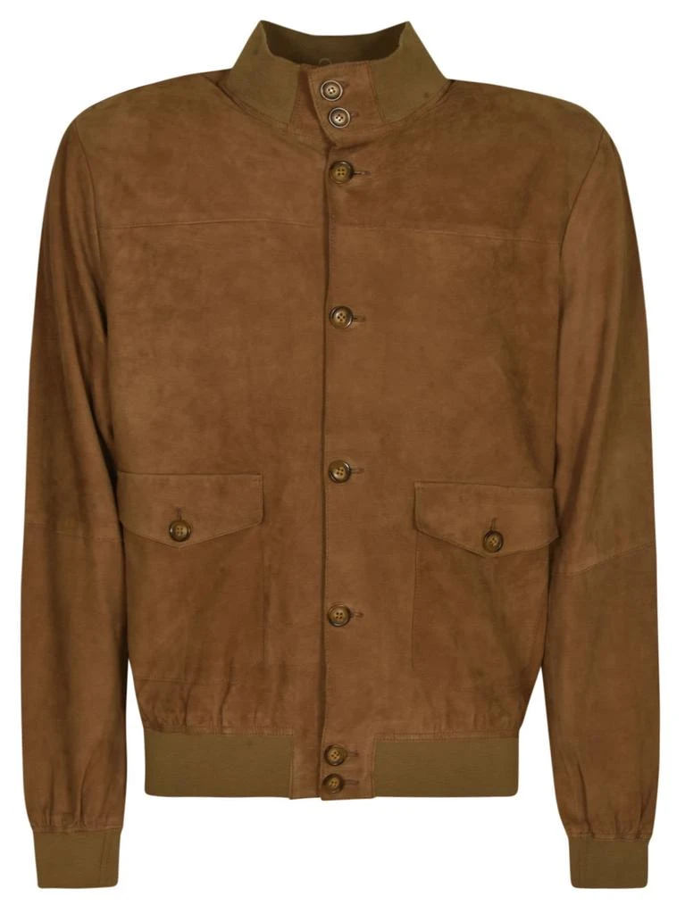 S.W.O.R.D 6.6.44 Rib Trim Buttoned Jacket 1