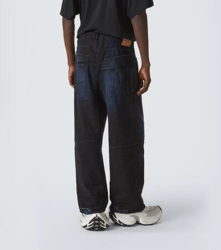Balenciaga Double Knee wide-leg jeans 4