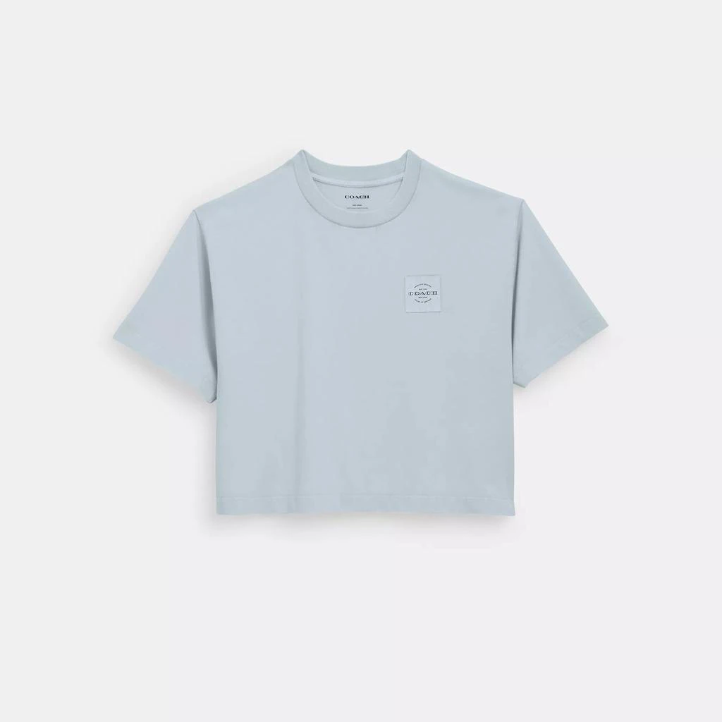 Coach Garment Dye Cropped T Shirt 1