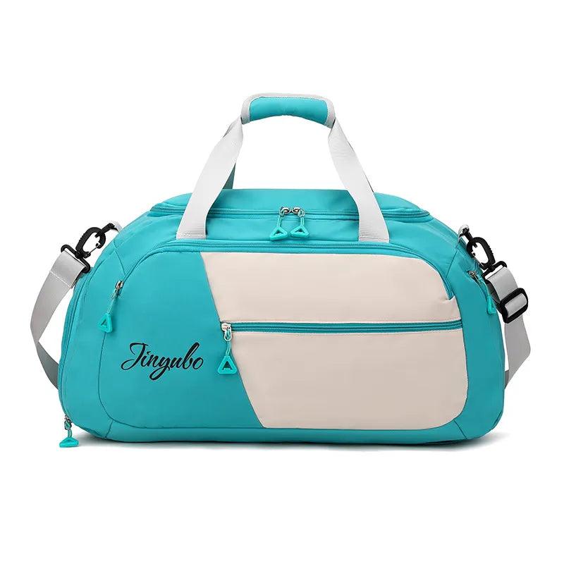 TRUEDAMES Contrast Nylon Travel Bag