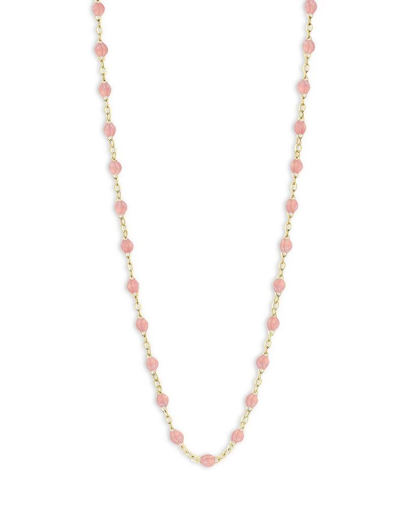 Gigi Clozeau 18K Yellow Gold Classic Gigi Resin Bead Necklace, 16.5" 1