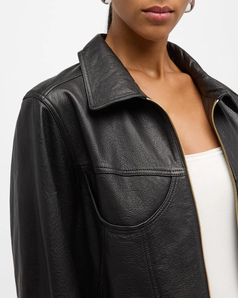 FRAME Leather Heart Jacket 5