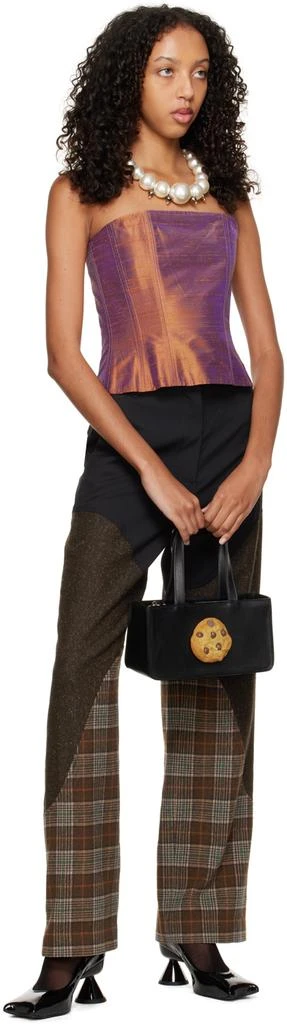 Puppets and Puppets Gold Iridescent Tank Top 4