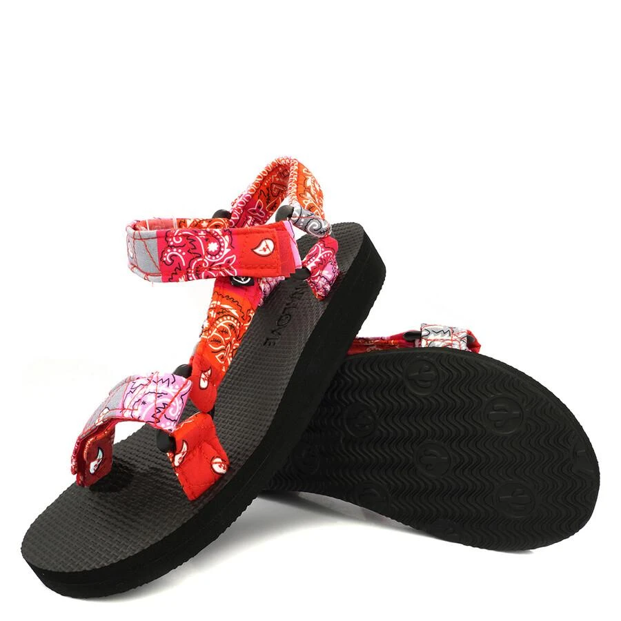 Arizona Love Ladies Multicolor Trekky Quilt Sandals 2