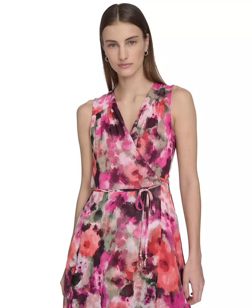 Calvin Klein Petite Floral-Print Maxi Dress 3