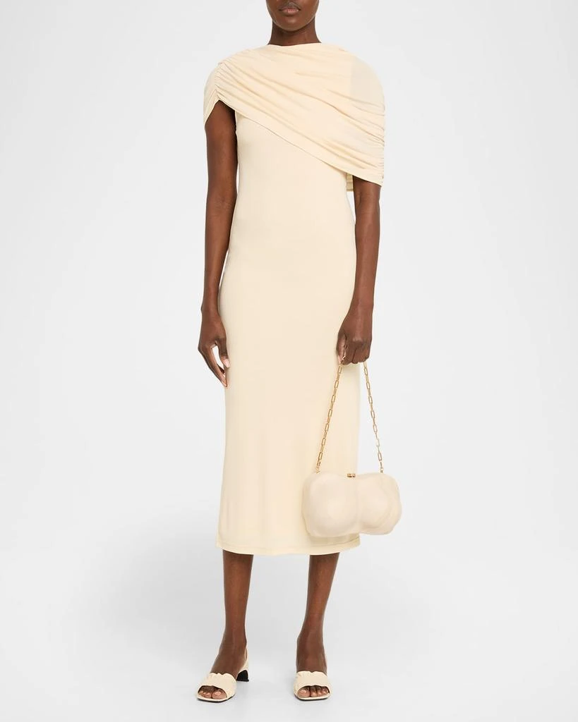 Cult Gaia Reina Marbled Acrylic Sculptural Clutch Bag 6