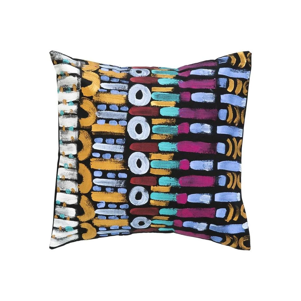 Le Botteghe Su Gologone Acrylic Hand Painted Outdoor Cushion 50x50 cm 1