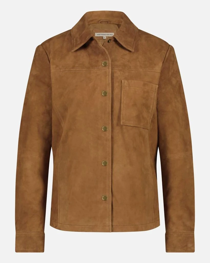 Amsterdam Heritage Amsterdam Heritage - Dakota Suede Shirt Jacket 3
