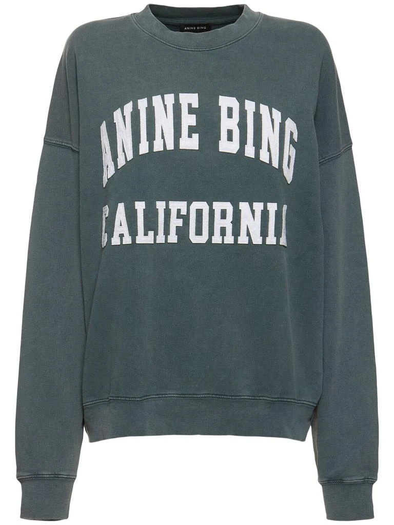 ANINE BING Miles Logo Sweatshirt 1