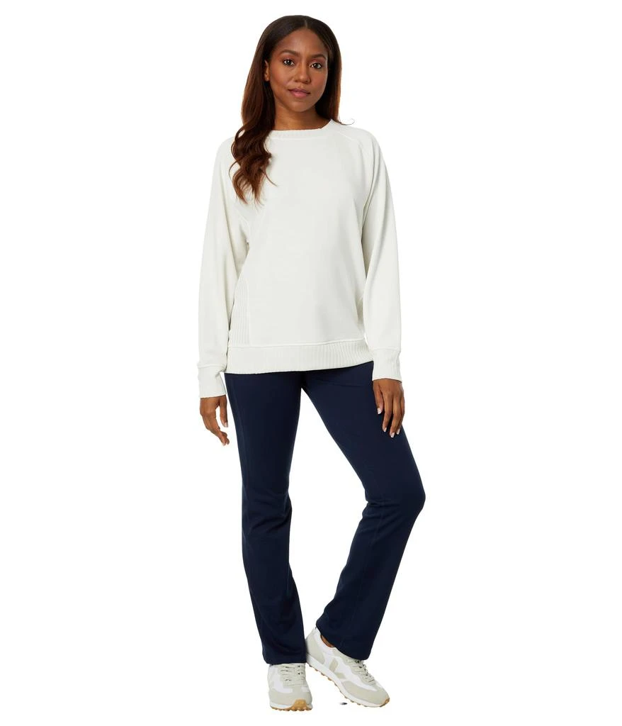 Jockey Active Cozy Fleece Oversized Rib Detail Crew 4