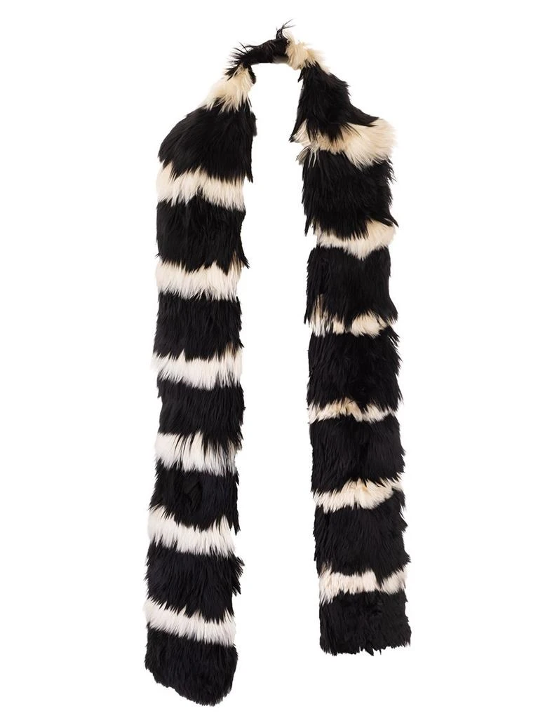 Saint Laurent Saint Laurent Two-Toned Scarf 1