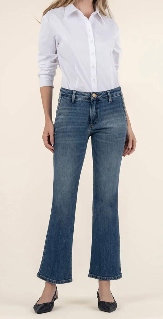 KUT from the Kloth Kut From The Kloth - Kelsey Ankle Slash Pocket Flare Jeans