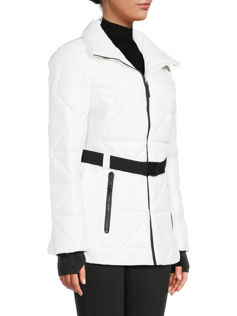 Michael Kors Missy Faux-Fur Trim Quilted Parka 2